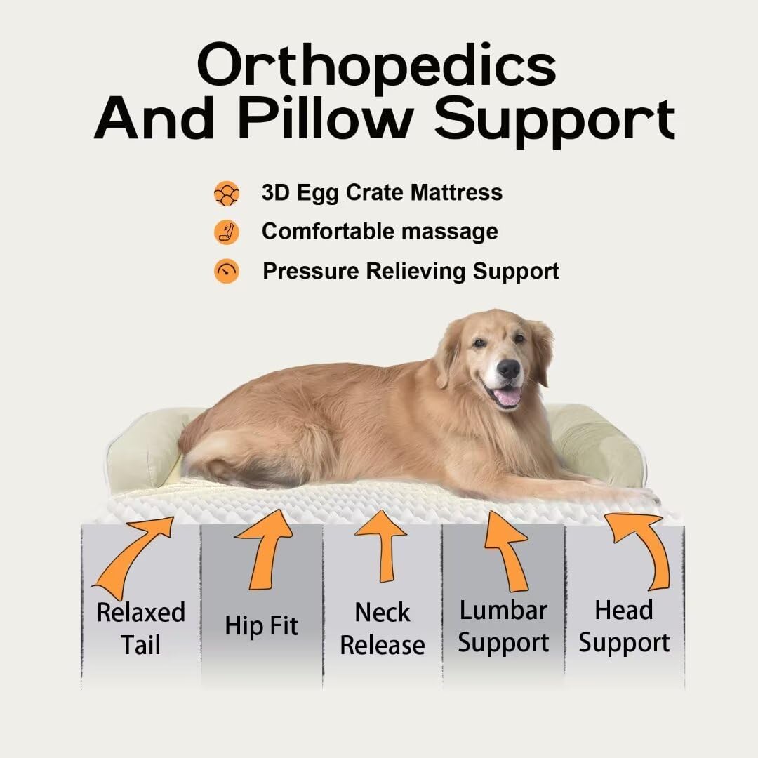 MEKIY waterproof beige bed cover resists spills for easy cleaning