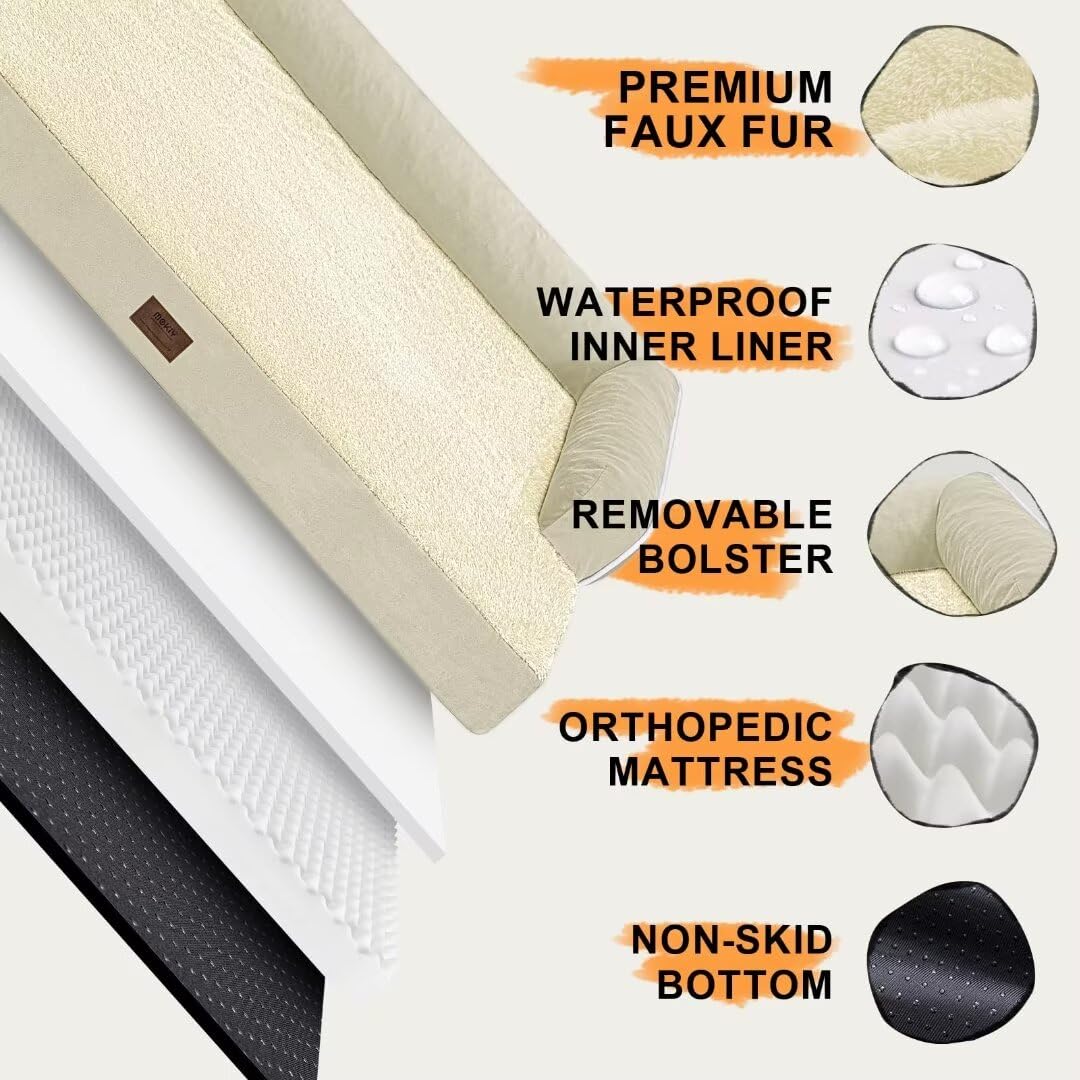 MEKIY memory foam couch detail supports posture