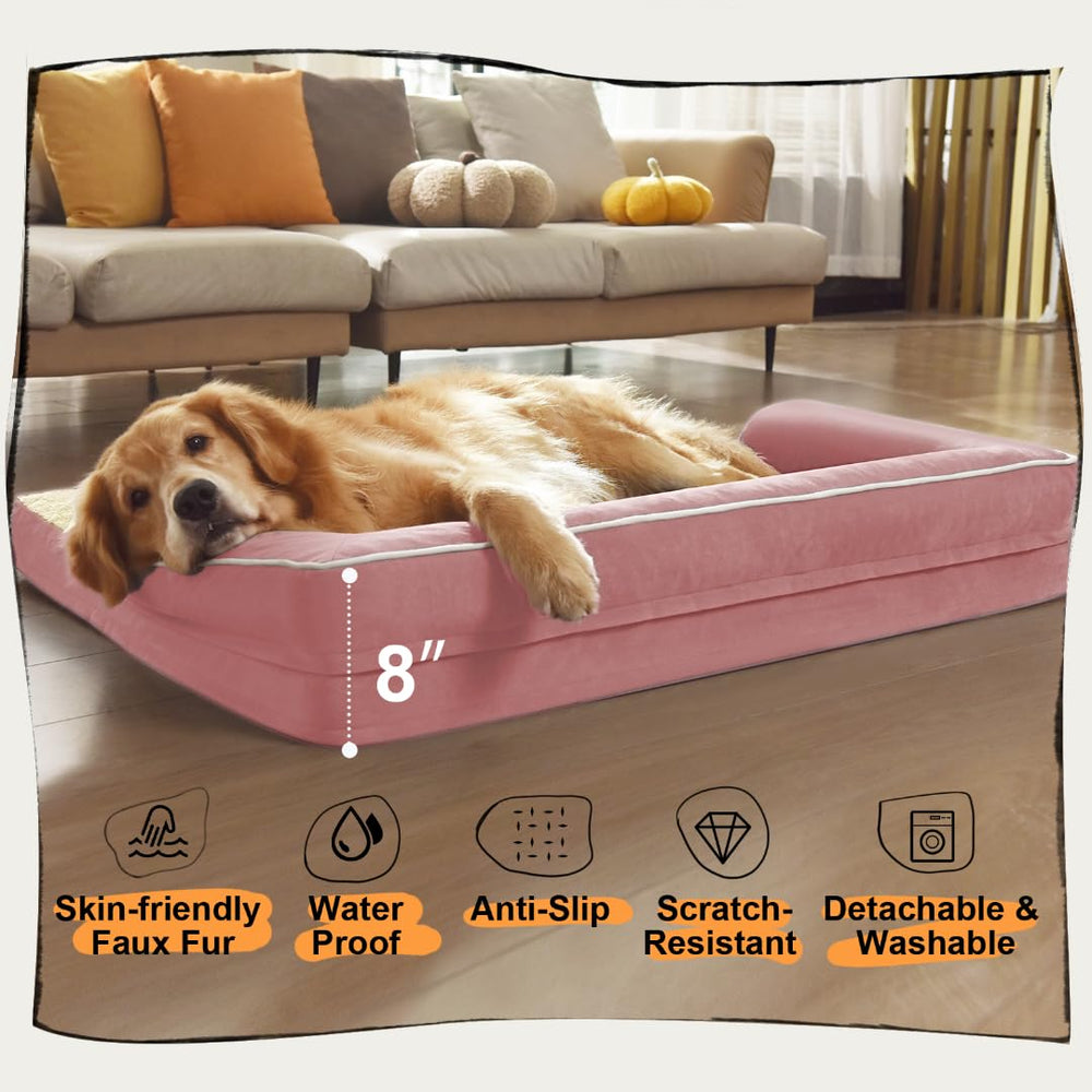 MEKIY XL 42x30 inch bed fits dogs under 75 pounds