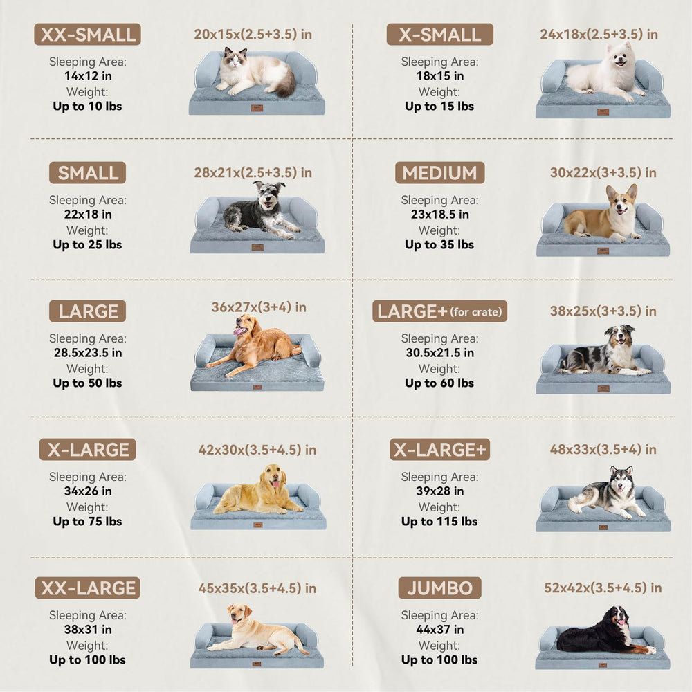 MEKIY XL dog bed waterproof cover protects against spills and accidents.