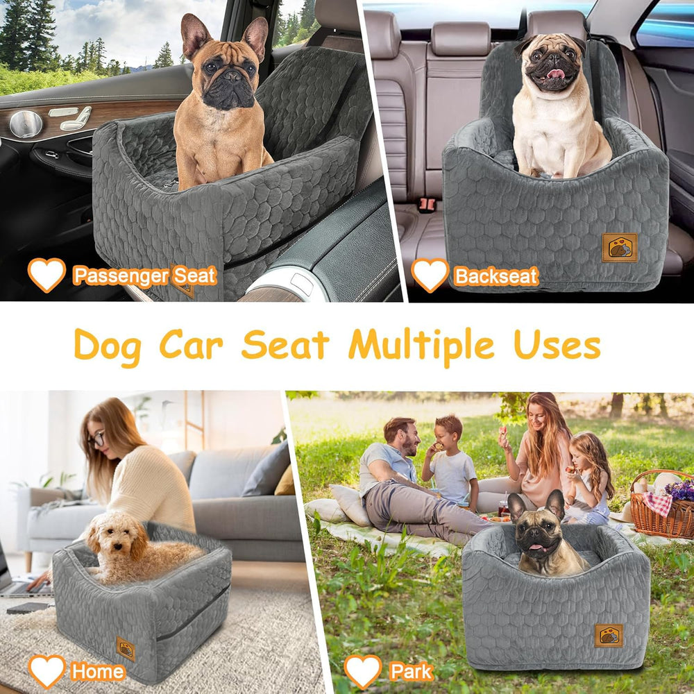Melafa365 dog car seat ready out of box, no installation required
