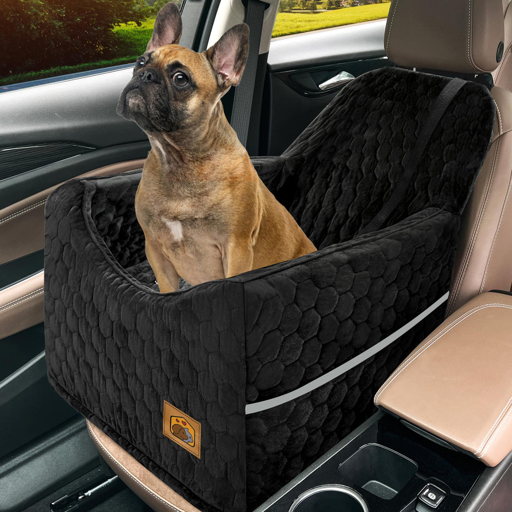 melafa365 dog car seat with side pockets offers convenient storage on every ride