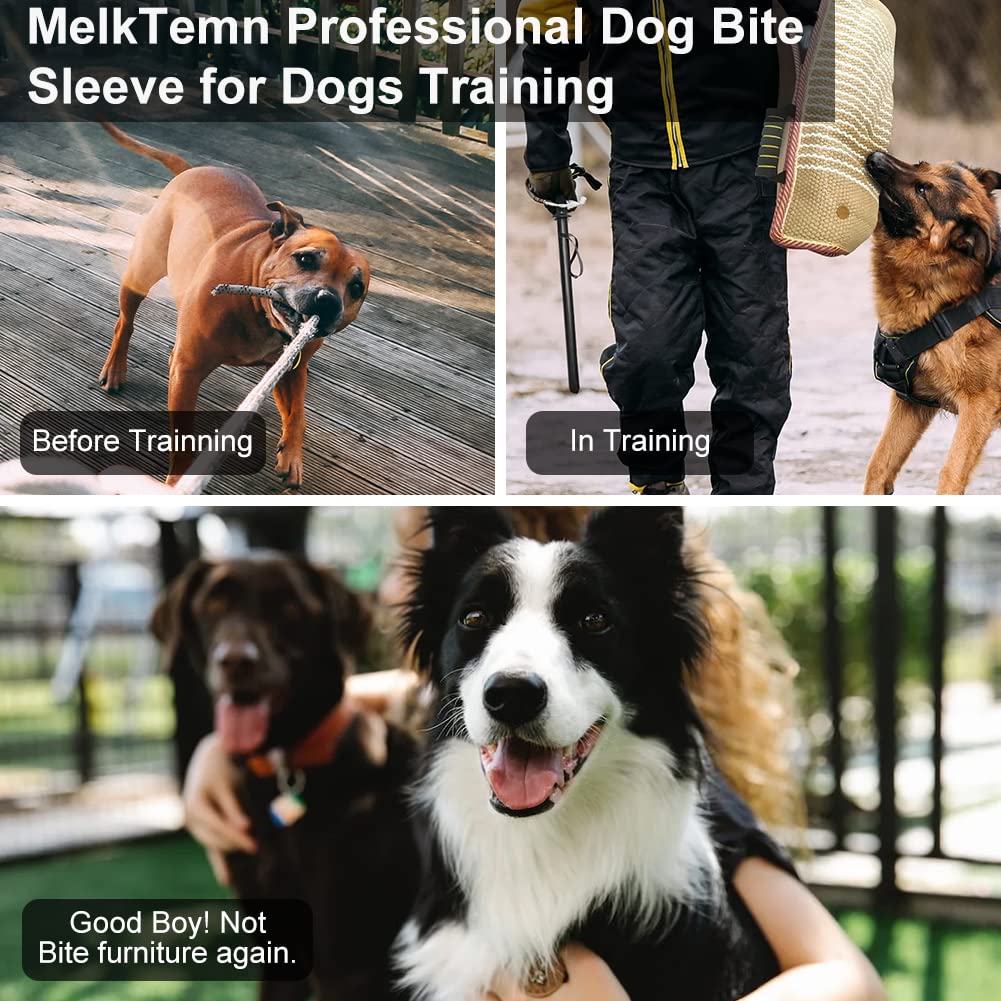 MelkTemn thick jute outer layer delivers durable protection during bites.