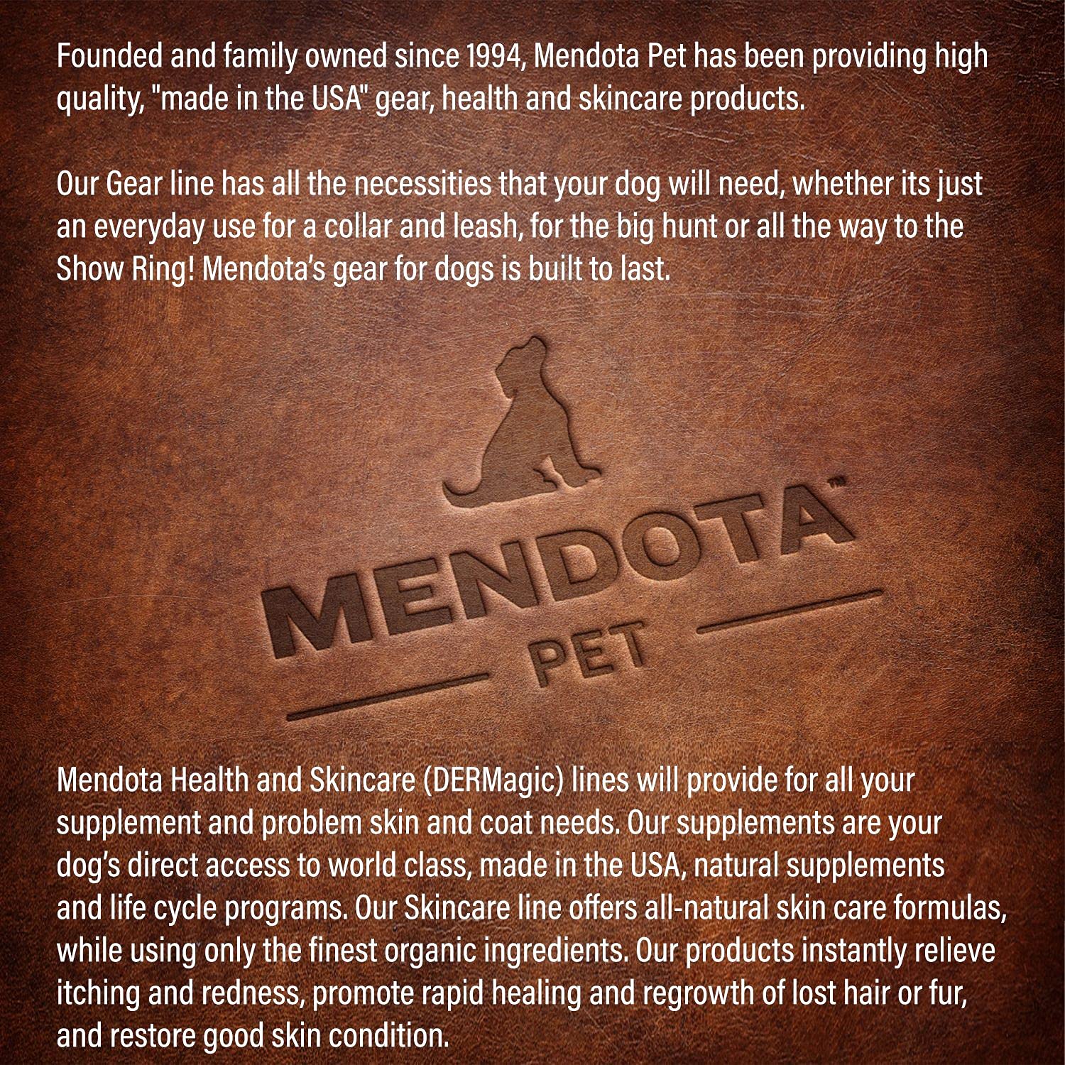 Mendota Slip Lead handmade in the USA supports quality construction