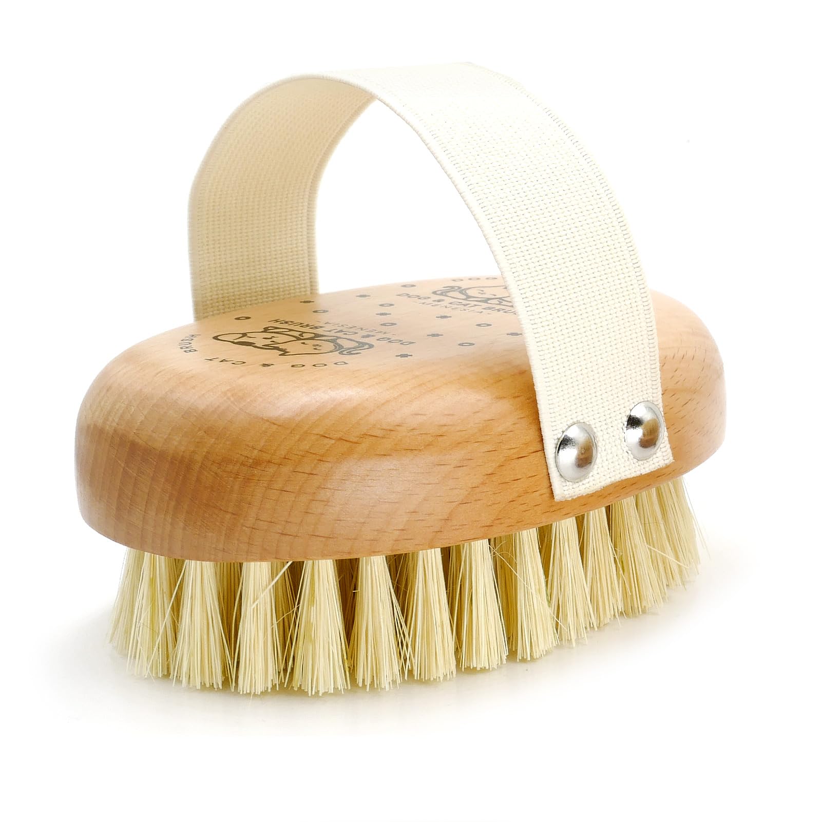 Menesia Soft Dog Brush beechwood handle highlights durable eco-friendly materials