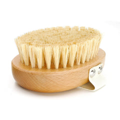 Menesia Soft Dog Brush palm hold demonstrates ergonomic design for easy grooming sessions