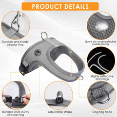 Mengbei Tribe dog harness breathable mesh detail provides lightweight comfort.