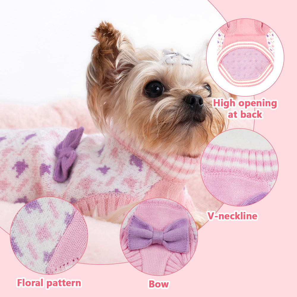 MengMengDa size chart helps choose the right fit for small dogs.