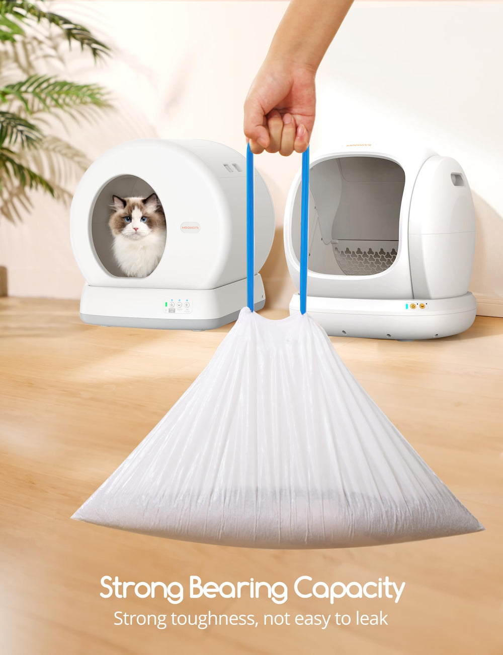 MeoWant liners recommended for regular replacement every 4–5 days.