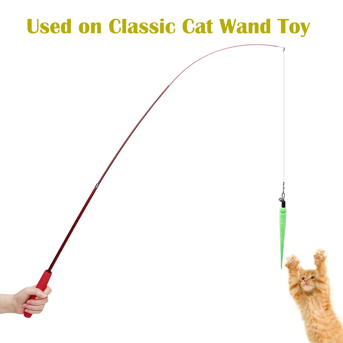 MeoHui cat wand eyehook attachment ready for quick swaps during play.