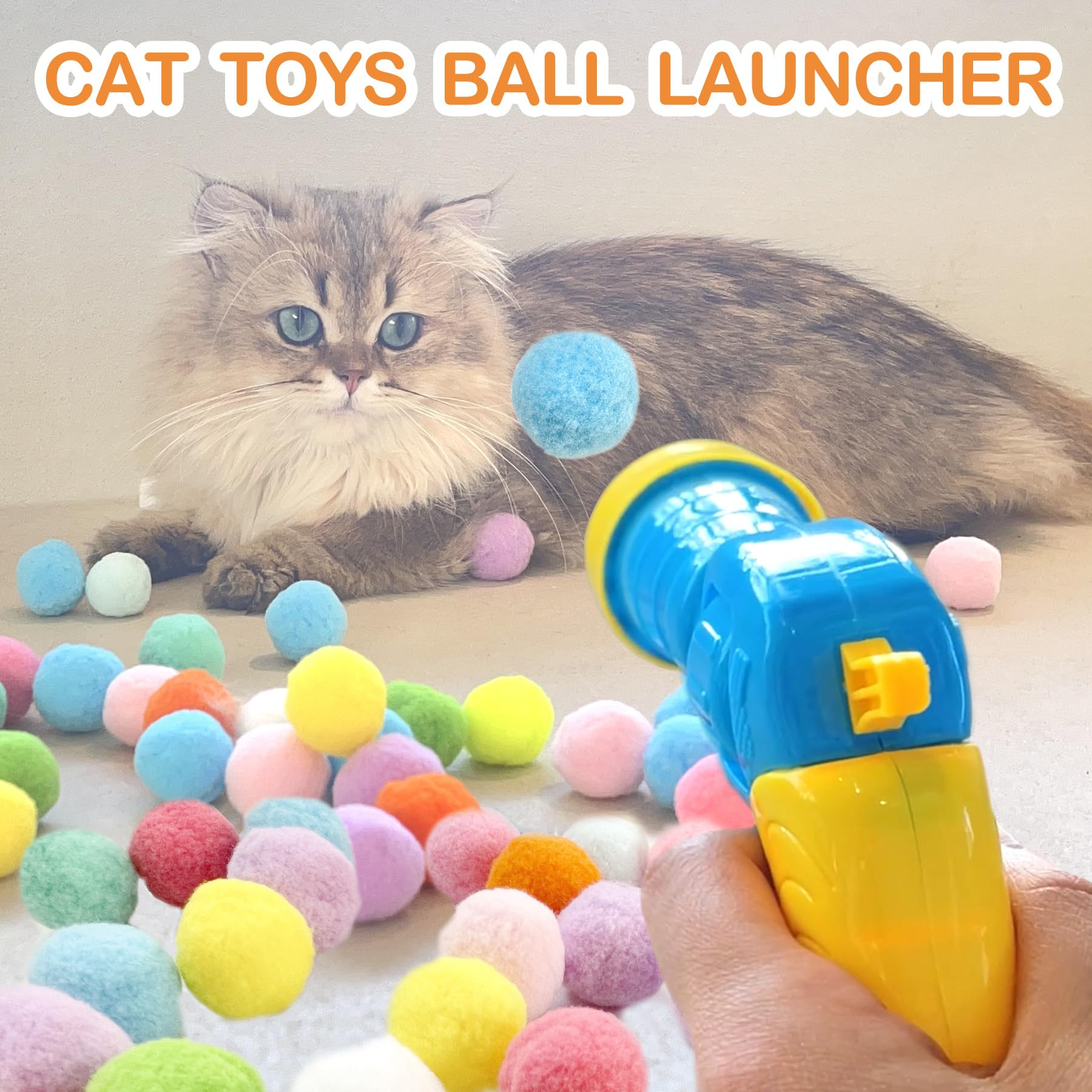 MeoHui plush balls 1.2 inches lightweight for easy chasing