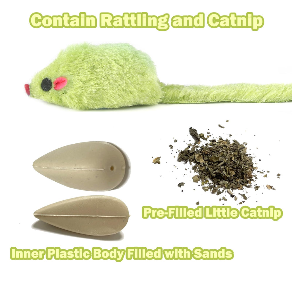 MeoHui rattle sound cat toy attracts cats with engaging noise.
