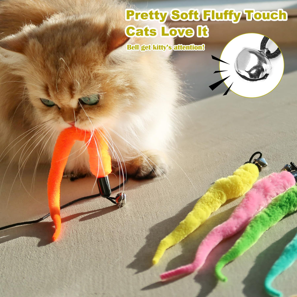 MeoHui wiggle worm attachment green for colorful stimulation during play.