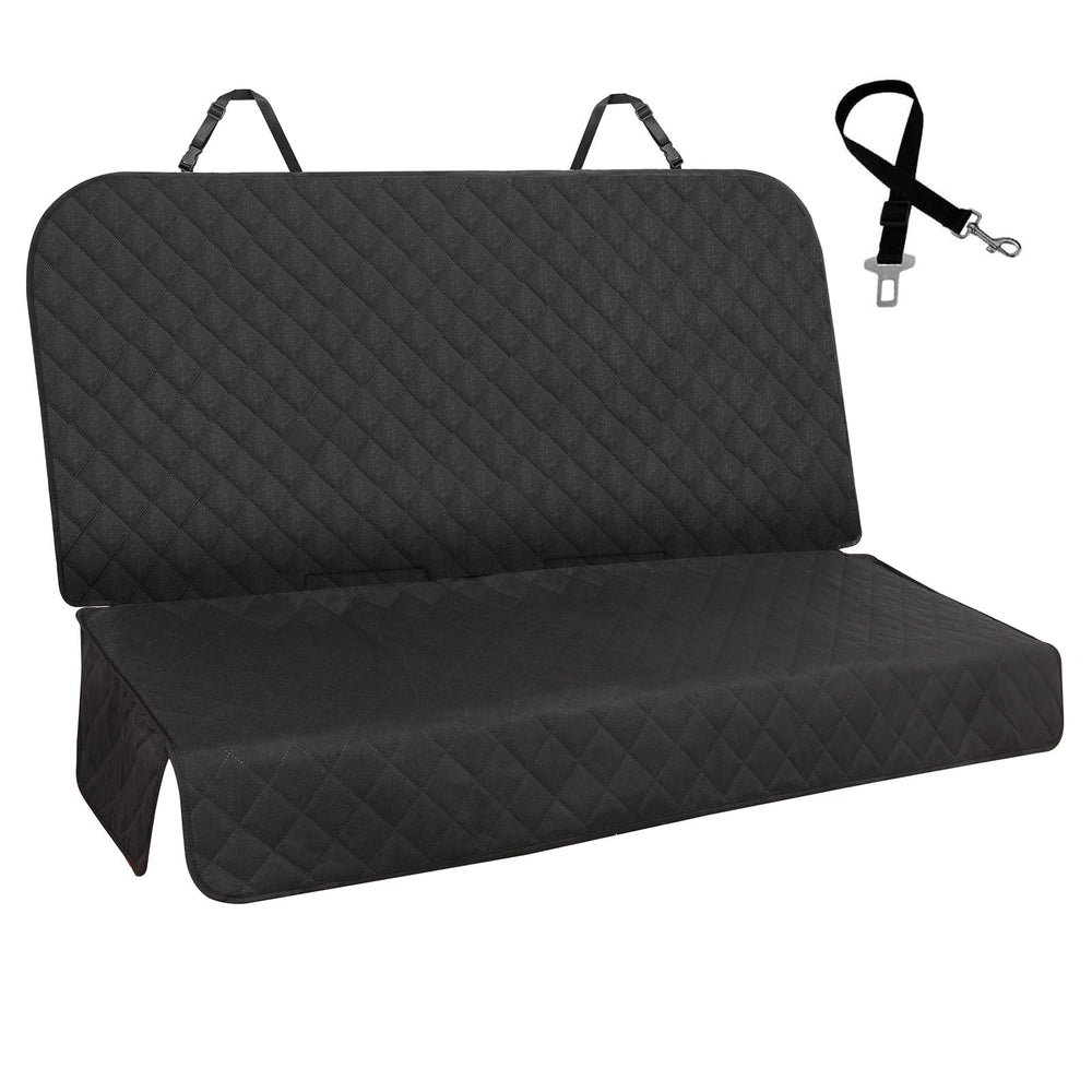 Meolsaek dog seat cover back seat 55x45 protects against wear during family road trips.