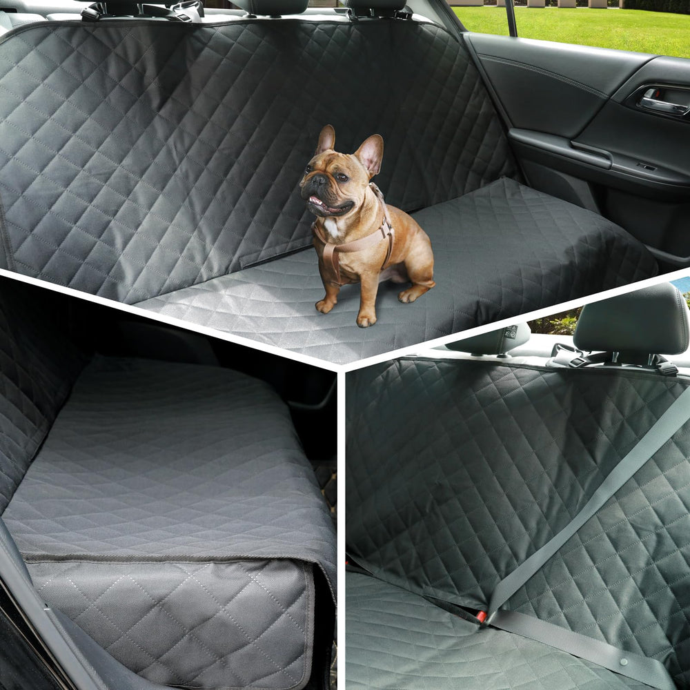 Meolsaek dog seat cover universal fit for most cars and infant seat compatibility.