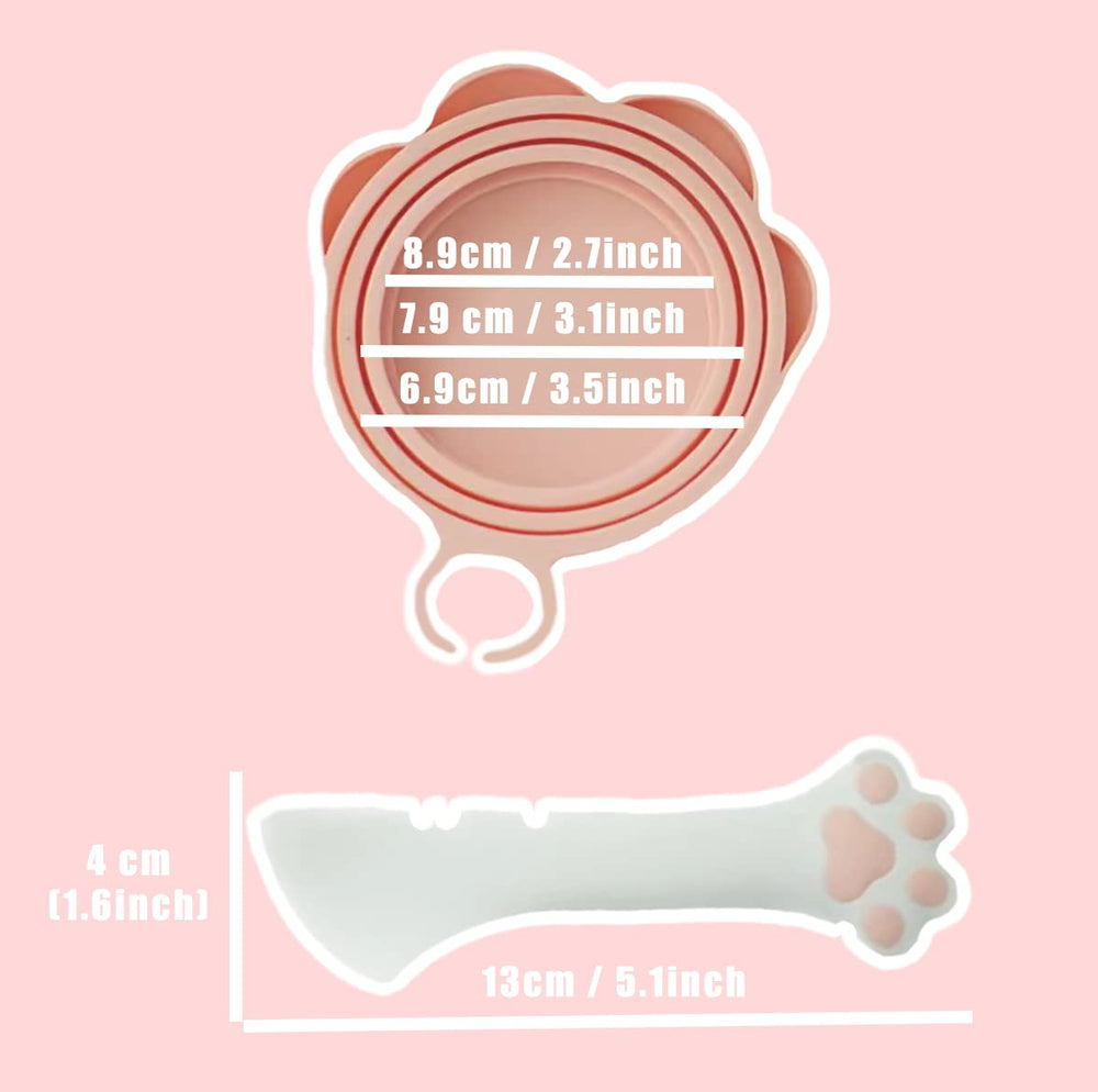 Meow&Woof spoon paw gray ergonomic scoop for easy serving