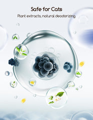 Meowant odor eliminator pack 2 shows continuous odor control for MW-SC02 litter box.