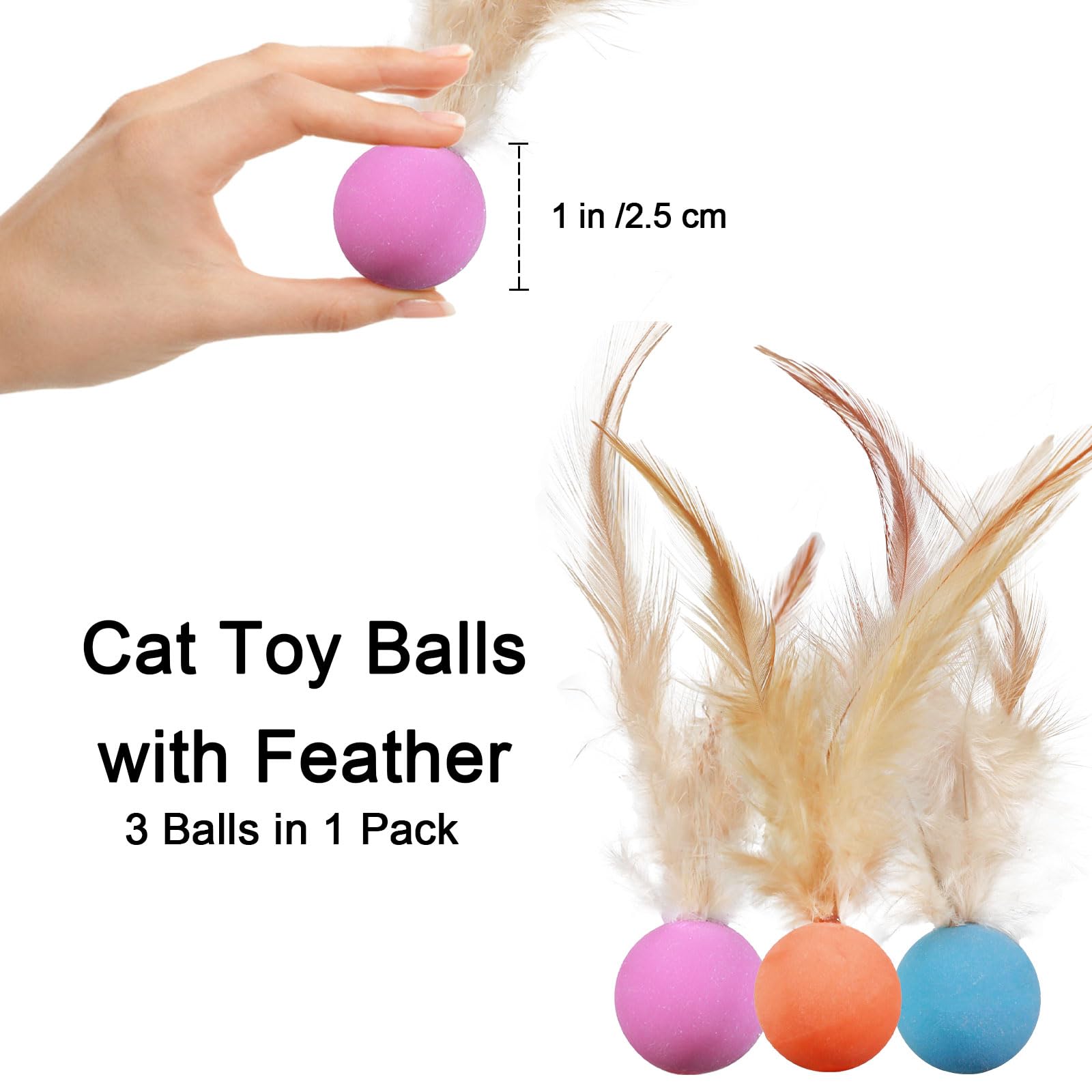 MeowAroma compact indoor cat toy ball helps burn energy and reduce mischief
