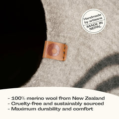 MEOWFIA Cat Cave top-view empty—compact indoor resting nook.