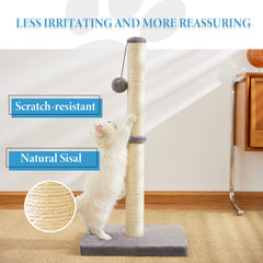 MeowHomm 15 inch sisal pillars offer satisfying scratch surfaces