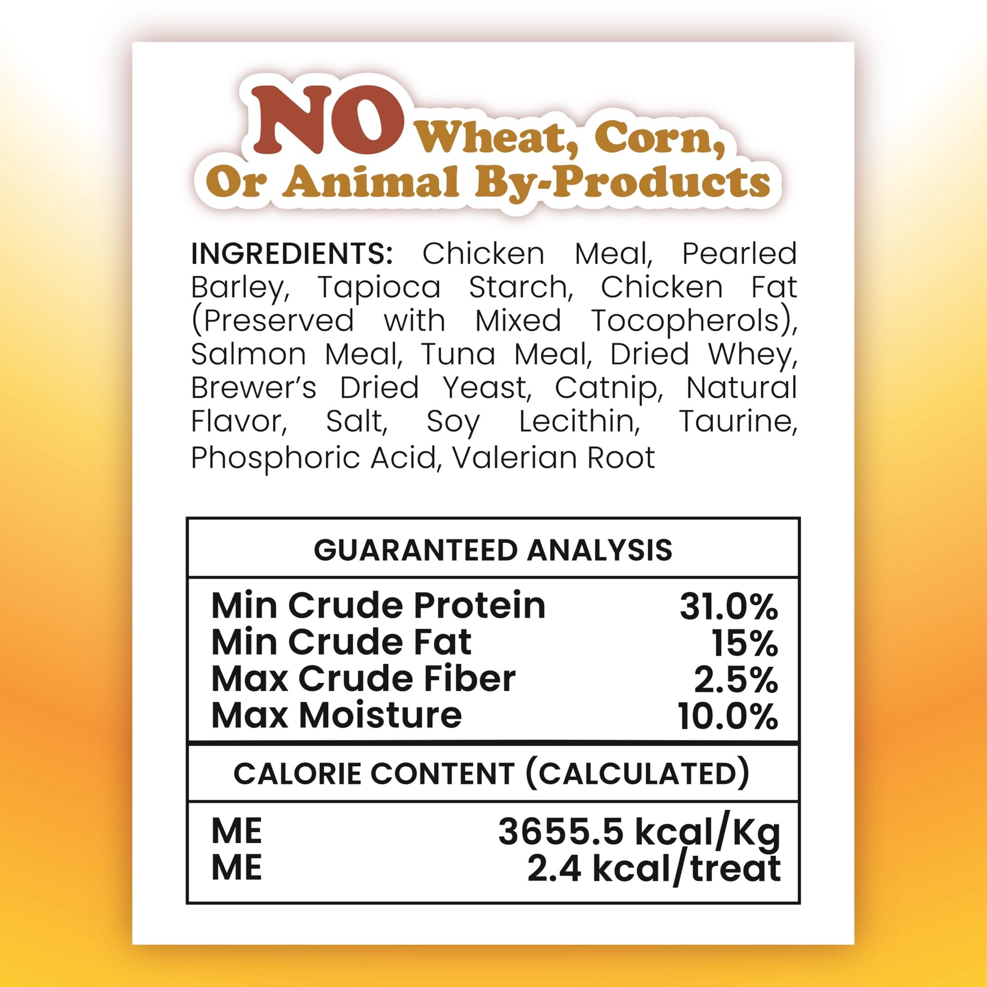 Meowijuana Crunchie Munchies texture closeup reveals satisfying crunch for rewards