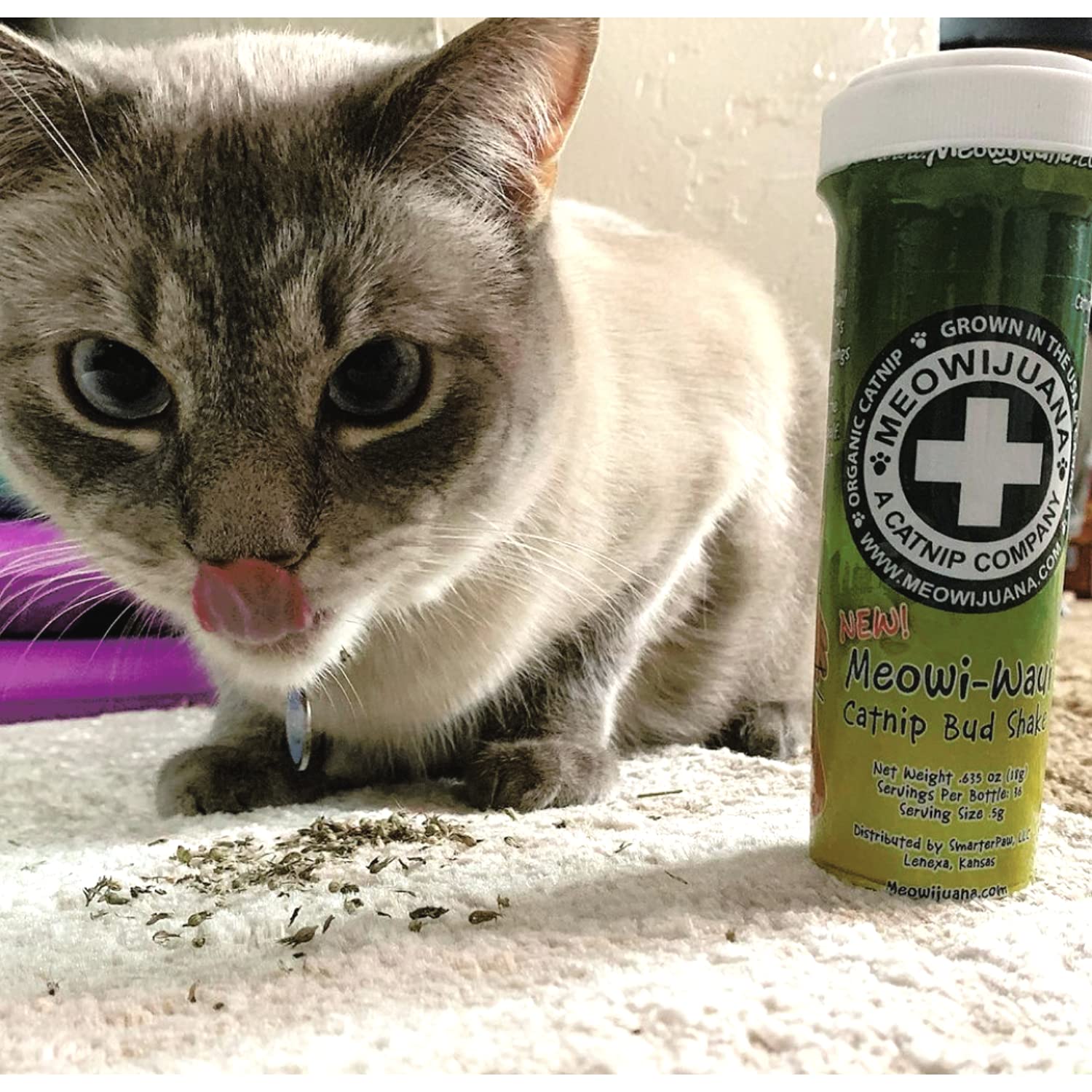 Meowijuana DIY Cat Toy with Catnip Bundle for enrichment