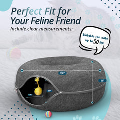 Meow Mates removable cushion allows easy cleaning and quick refresh for busy households.