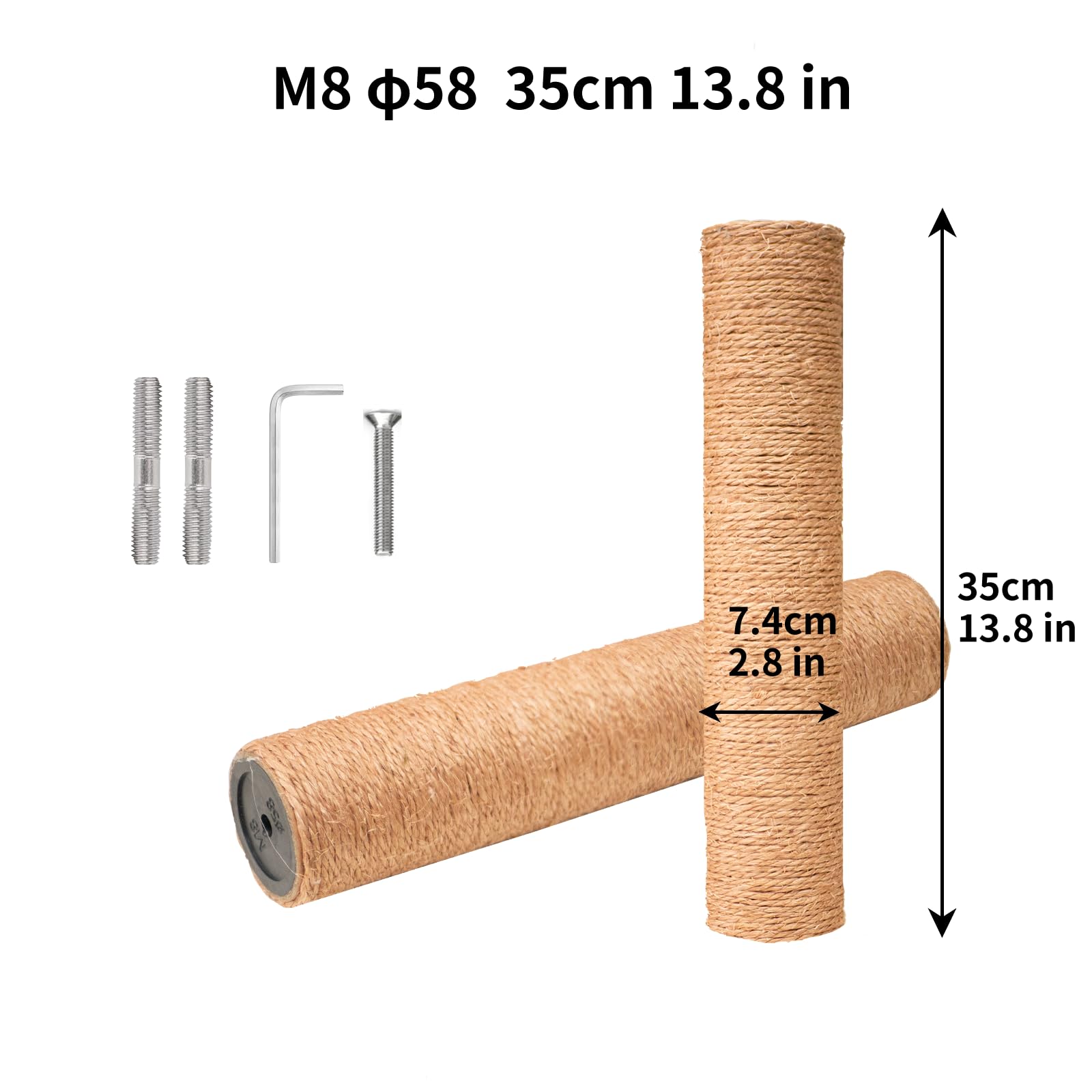 Meowoou two-pack replacement posts ready for quick refresh of play spaces.