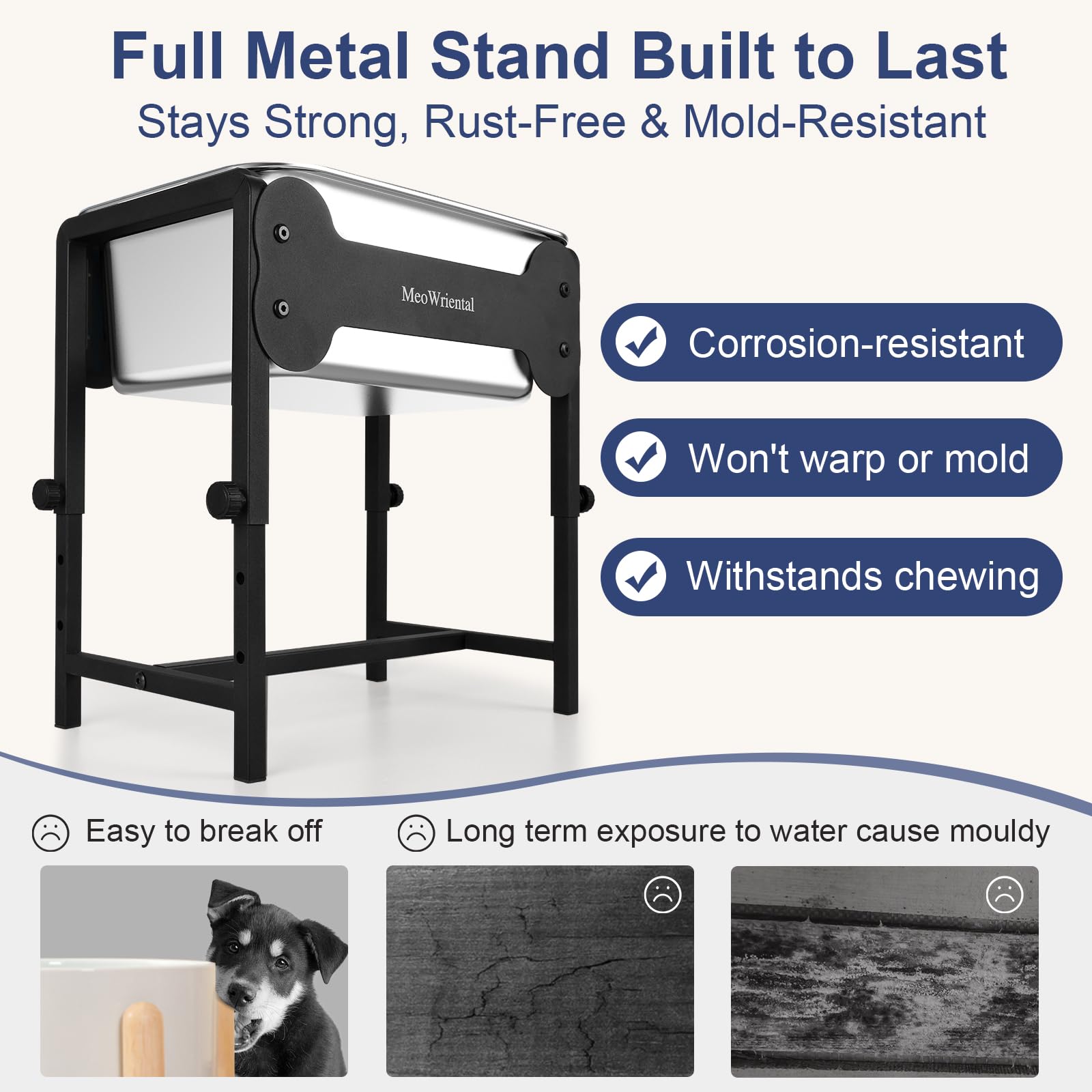 MeoWriental easy-to-clean design simplifies maintenance