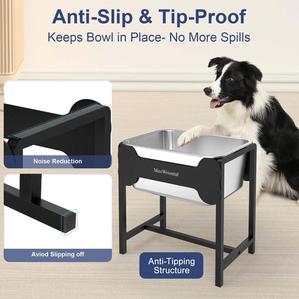 MeoWriental large-capacity water bowl ideal for multi-dog homes