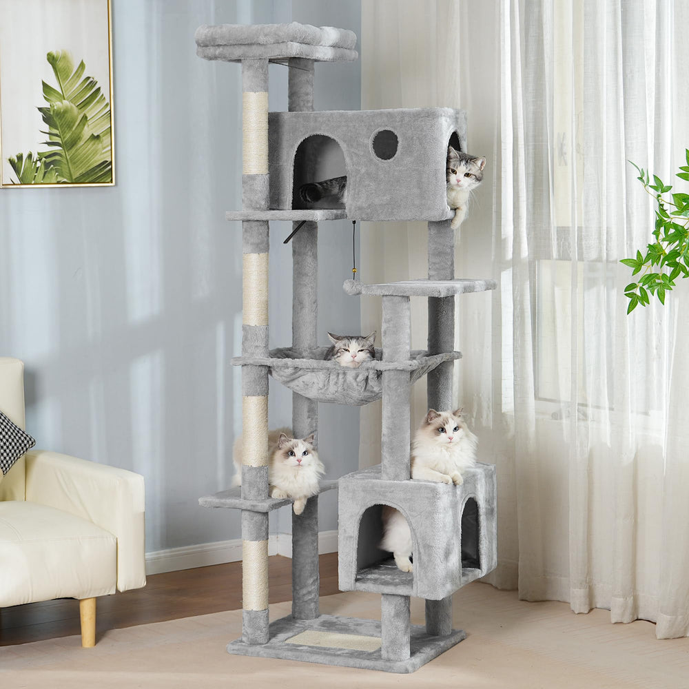 Meowrista cat tree easy-assembly tools—clear setup with included hardware.