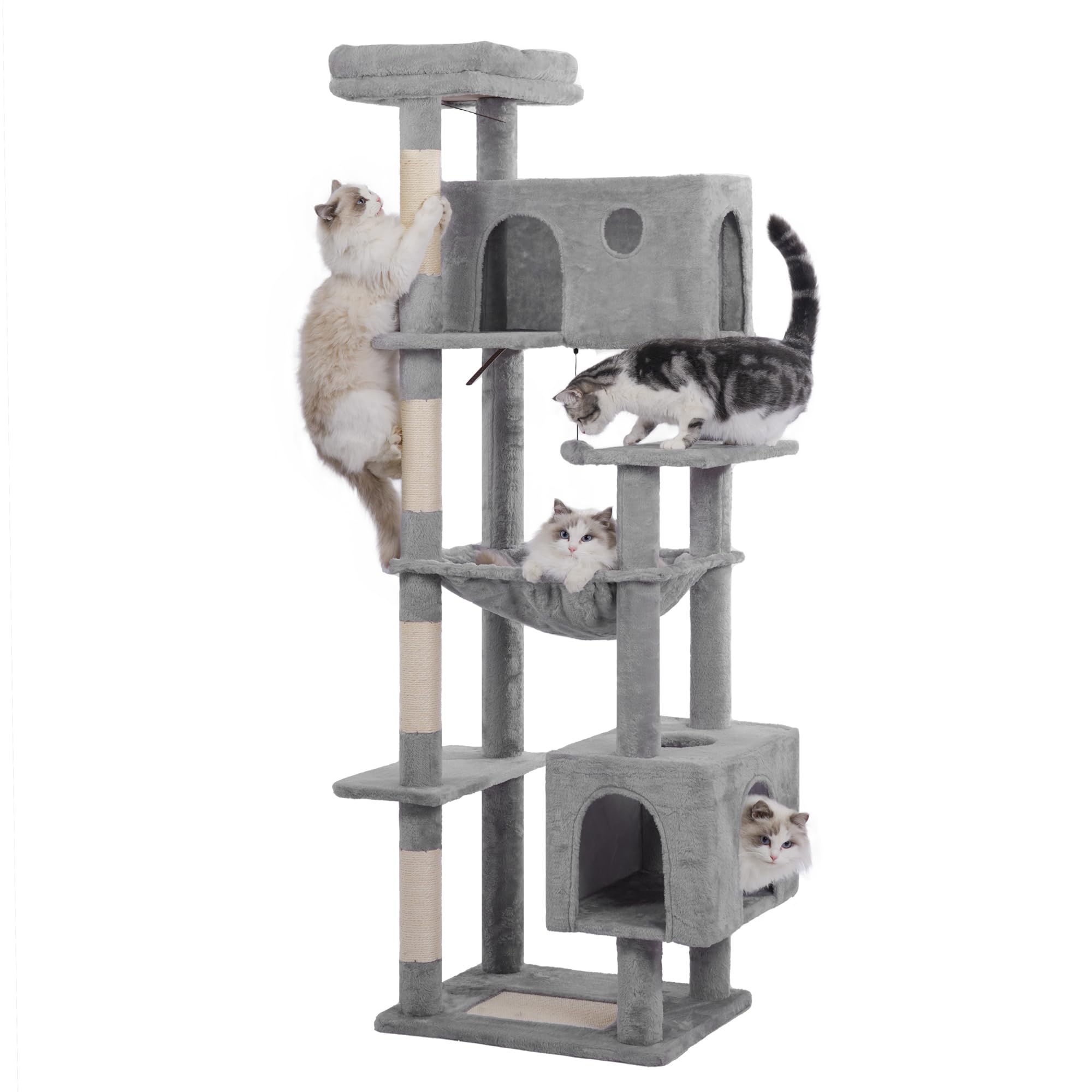 Meowrista cat tree roomy perch—versatile lounging for indoor cats.