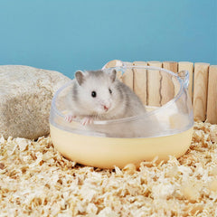 Meow&Woof Hamster Sand Bath Container, reinforced corners for energetic diggers.