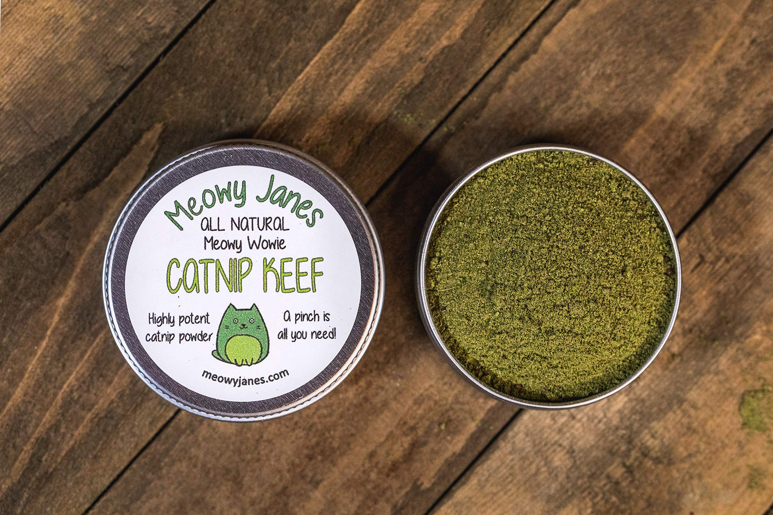 Meowy Janes Catnip Keef pinch illustrates quick play idea