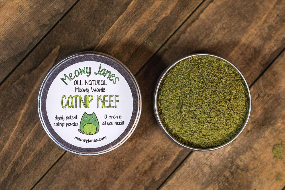 Meowy Janes Catnip Keef pinch illustrates quick play idea