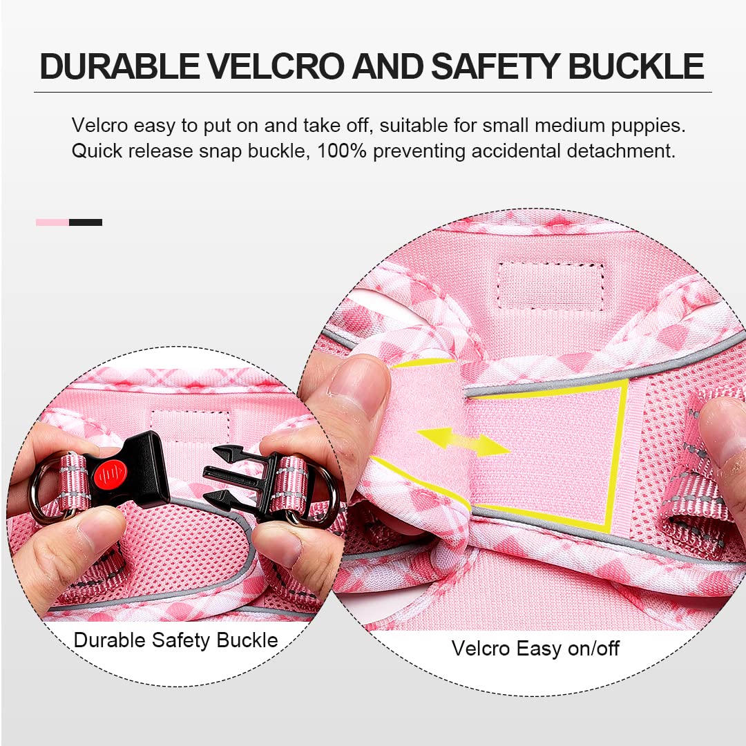 Mercano-id-led-d-ring-pink-xs side D-ring for ID tag or LED light.