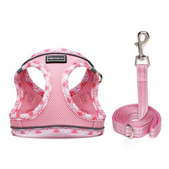 Mercano-leash-140cm-pink-xs reflective safety-leash for secure nighttime walking.