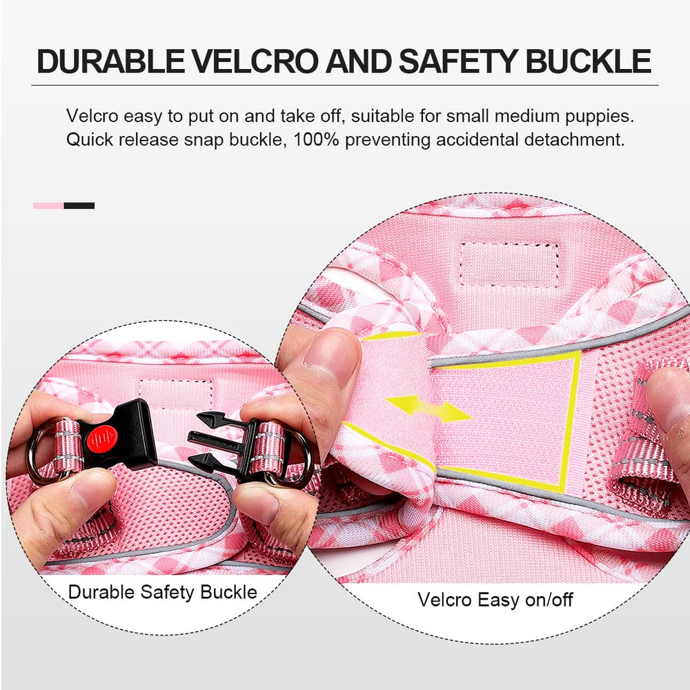 Mercano soft mesh harness pink all-season-use showcases versatile year-round wear