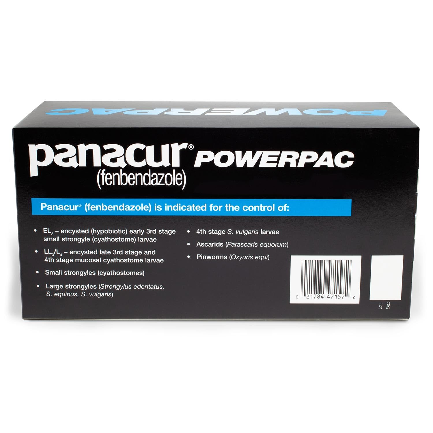 Dosing syringe image for Panacur Powerpac enables precise administration