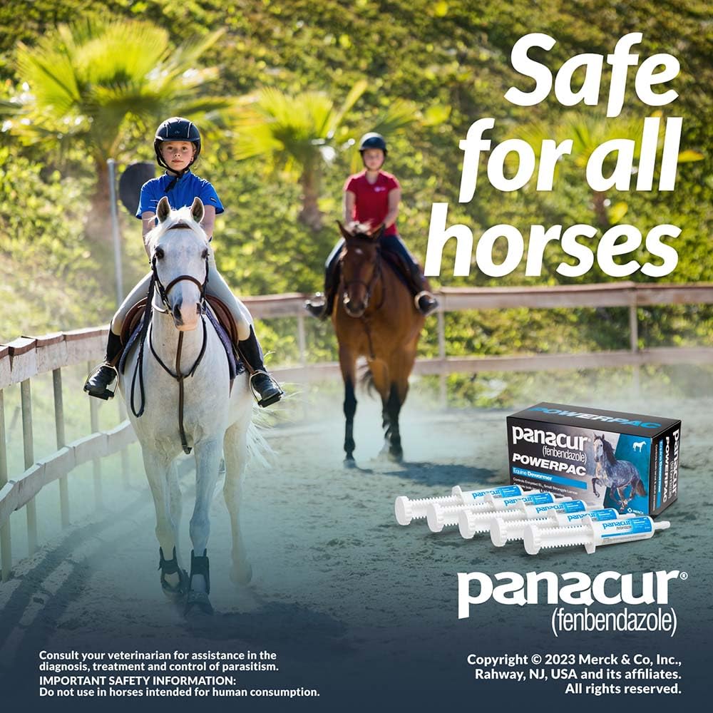 Panacur Powerpac paste dispense shot demonstrates simple administration