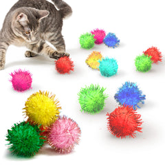 Meric CoCoo sparkle ball 20-pack hero image showcases vibrant glitter for active indoor play
