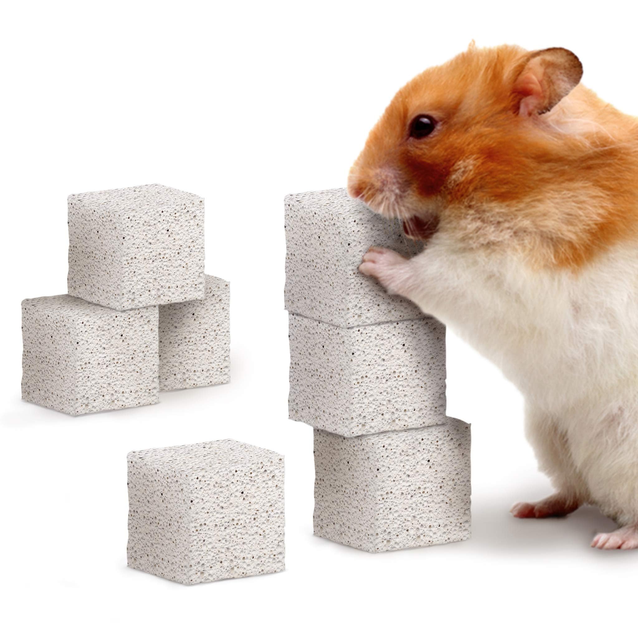 Meric CoCoo grinding stone for small pets packaged, calcium-rich chew option.