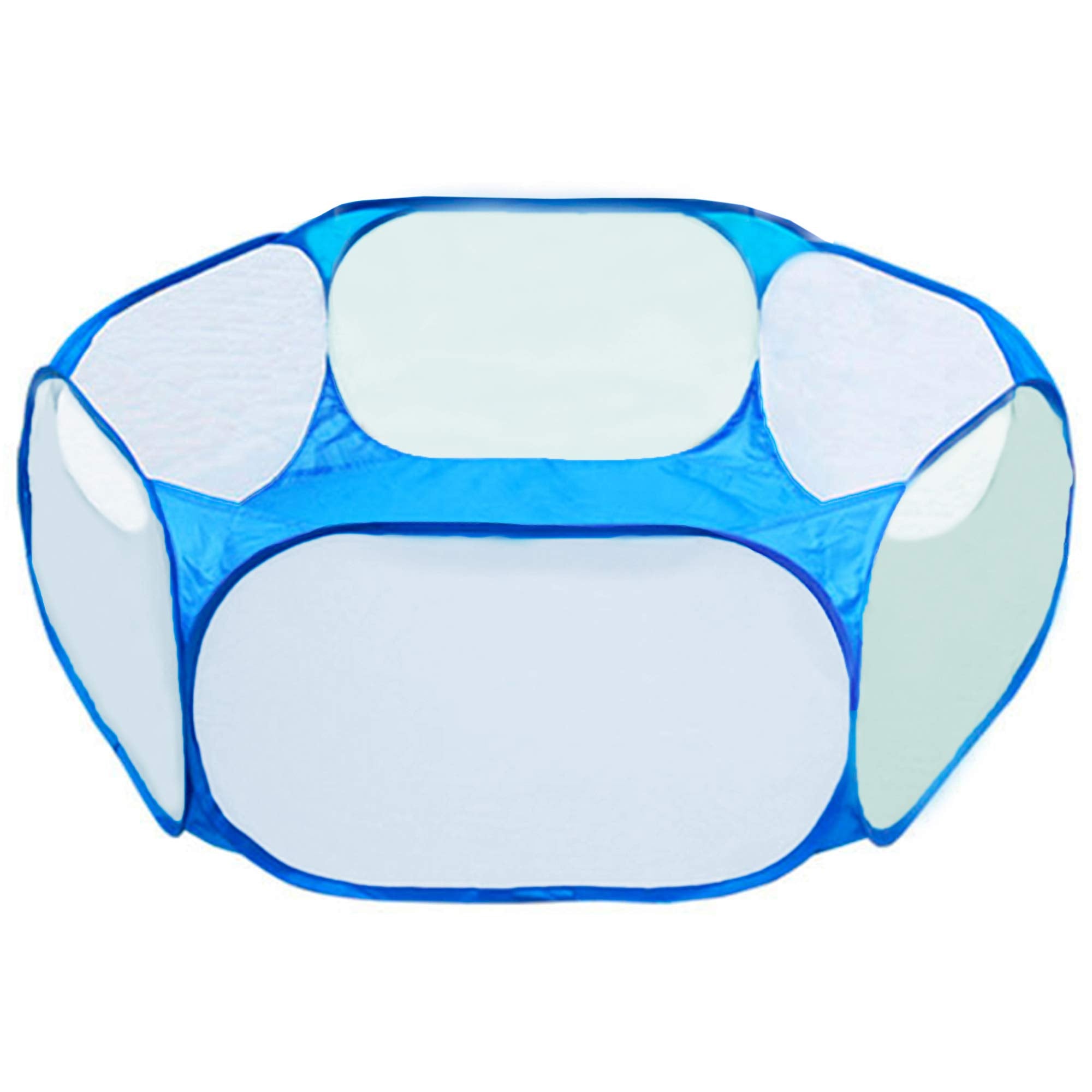 Meric CoCoo playpen 360-degree mesh offers a breathable, panoramic space for pets.