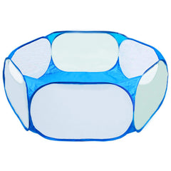 Meric CoCoo playpen 360-degree mesh offers a breathable, panoramic space for pets.
