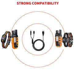 MEROM 2-in-1 DC and Micro USB cord enables versatile charging.