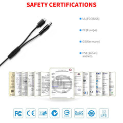 MEROM secure charging protects against overvoltage and shorts during use.