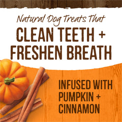 Merrick Fresh Kisses close-up texture highlights cleaning action for teeth
