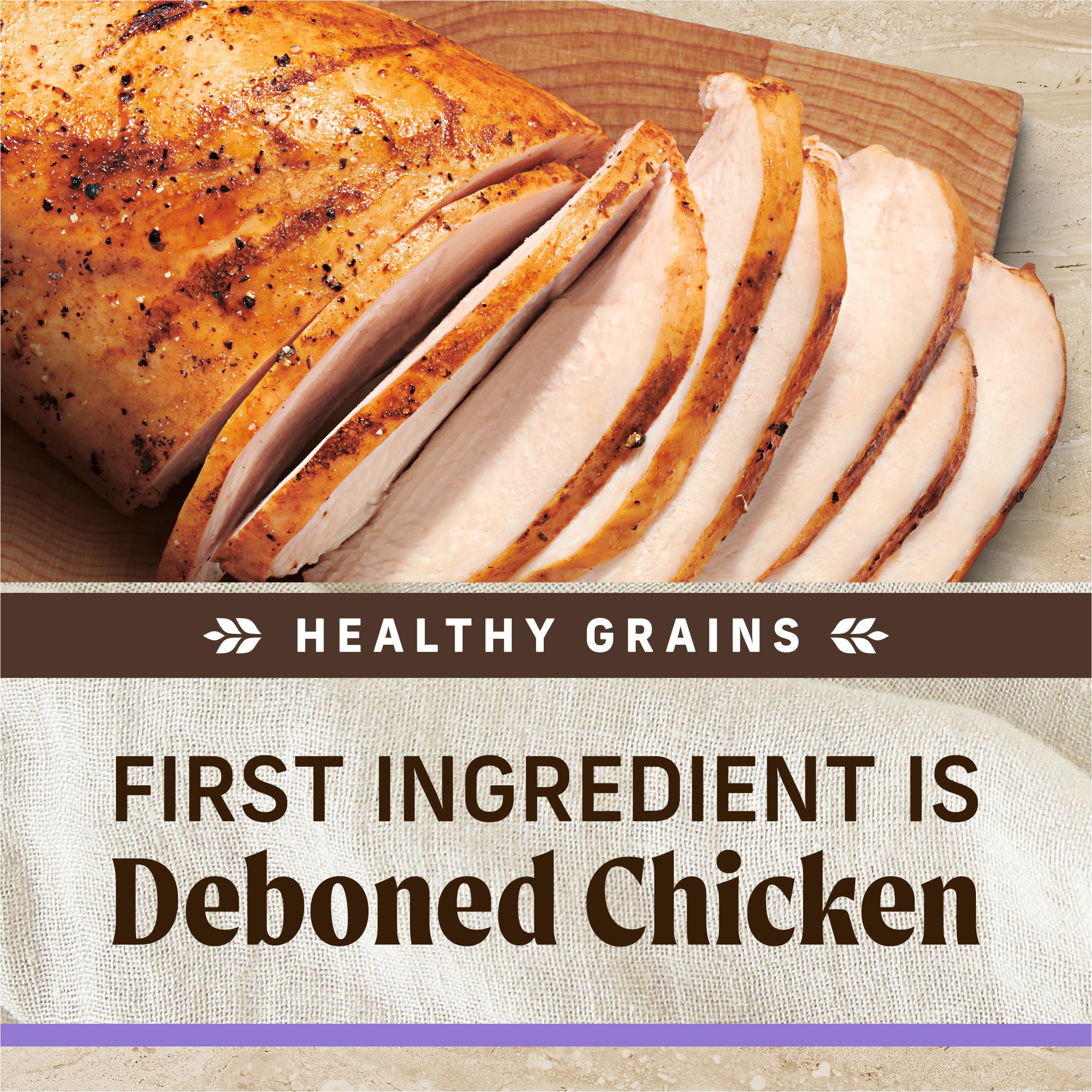 Merrick Grain Blend Oats emphasizes digestion-friendly fiber for steady energy.