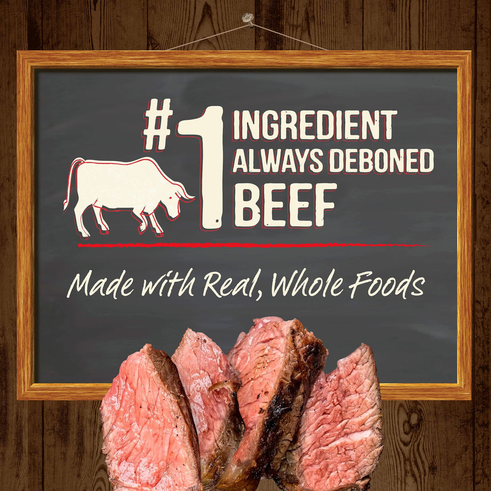 Merrick Power Bites carne real batata dulce en cada bocado para perros grandes