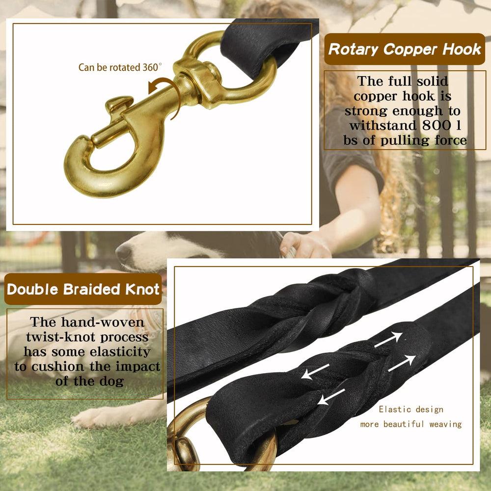 Meruogkar 6ft leash length ideal for training, walking, and everyday use